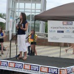 CCFA take steps walk crohn's colitis Renee Chou WRAL emcee stephanie hughes stolen colon ostomy blog
