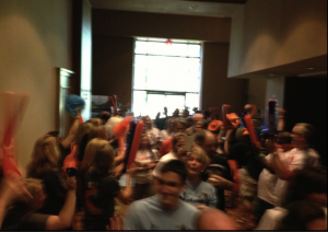 team challenge pasta party virginia spirit line