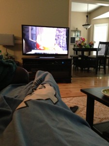 relaxing at home resting post-op surgery recovery stephanie hughes stolen colon crohns ostomy blog