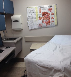 unc hospital gi surgery clinic room gastrointestinal stephanie hughes appointment follow up stolen colon crohn's ostomy blog