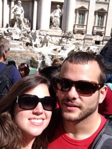 travi fountain rome travel italy rome florence venice stephanie hughes stolen colon crohn's disease ulcerative colitis inflammatory bowel disease ibd blog ostomy gelato husband vacation