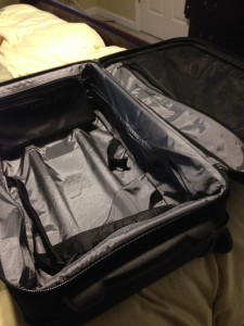travel suitcase