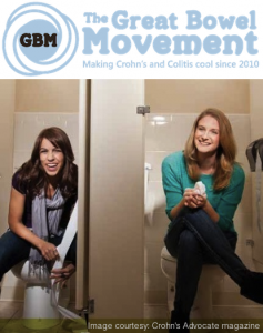 andrea megan gbm great bowel movement stoma colon ostomy ileostomy ileoscopy hospital procedure IV stomach stephanie hughes stolen colon crohn's disease ulcerative colitis inflammatory bowel disease ibd blog ostomy bag pouch